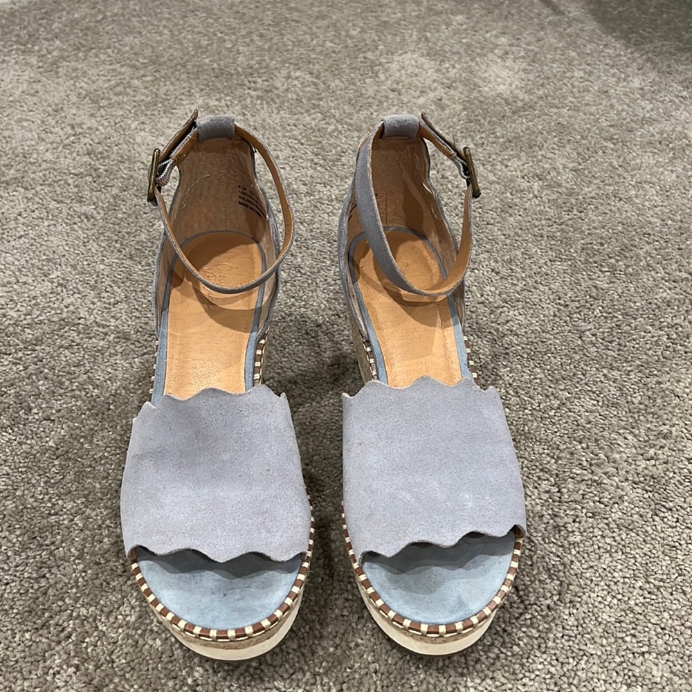 Cute Light Blue Espadrilles